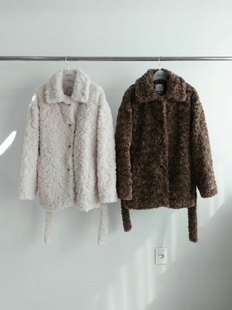 百搭宽松显瘦外套 时尚 form韩国2025冬季 awear新款