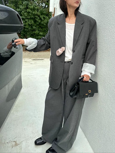 百搭宽松显瘦西装 oli 时尚 新款 外套 Seoul2025秋季