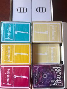 瑕疵捡漏花切扑克 微瑕A1方丹 anyone 不伤牌 牌盒瑕疵 牌无损