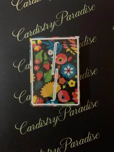 fontaine扑克新款花草