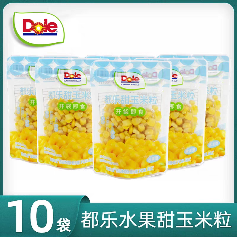 dole都乐东北水果甜玉米粒即食非转基因新鲜儿童学生零食健身代餐,水产肉类/新鲜蔬果/熟食,新鲜玉米,淘宝优惠券,粉丝福利购,淘宝优惠卷
