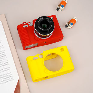 适用于Fujifilm富士XE5硅胶套保护套XM5专用保护壳简约防尘便携包