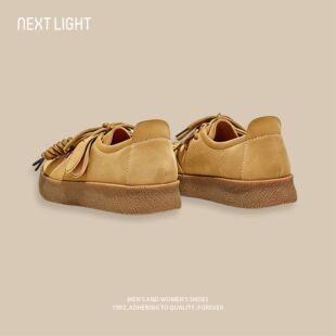 潮流运动鞋 新款 休闲小白鞋 女平底德训鞋 高端袋鼠鞋 懒人鞋 2026春季