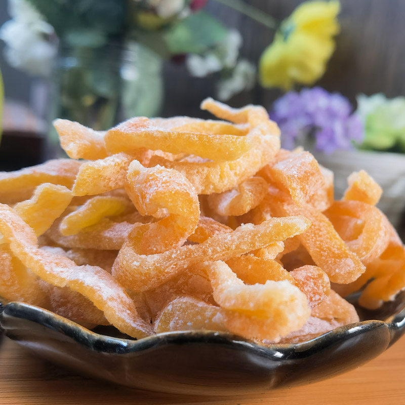 酸甜盐津陈皮甘草味老陈皮干零食散装即食甘草桔子皮丝钙盐陈皮条,零食/坚果/特产,陈皮,淘宝优惠券,粉丝福利购,淘宝优惠卷