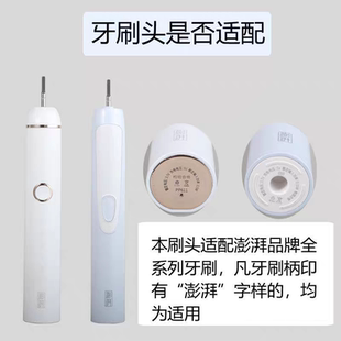适配必要商城澎湃电动牙刷头替换装Pro Young PP601/611 c03/b25