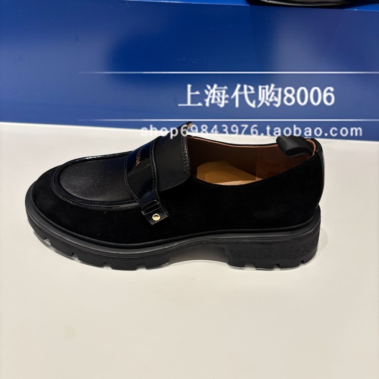 Dissona/迪桑娜~2025秋季女鞋厚底圆头乐福鞋单鞋女小皮鞋 495860图片