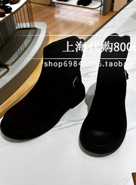 tigrisso/蹀愫2025冬季女靴切尔西靴西部靴瘦瘦靴短靴 TA65788-50