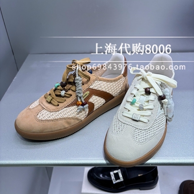 Staccato/思加图2026春季女鞋专柜正品网面透气德训鞋休闲鞋EE940