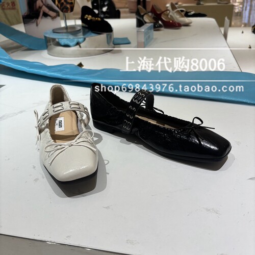 思加图2025秋季女鞋玛丽芭蕾舞鞋