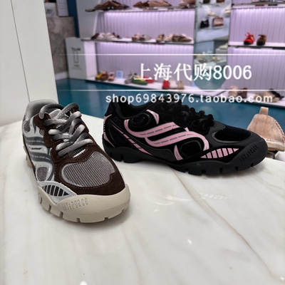 真美诗2025秋季女鞋复古撞色拼接