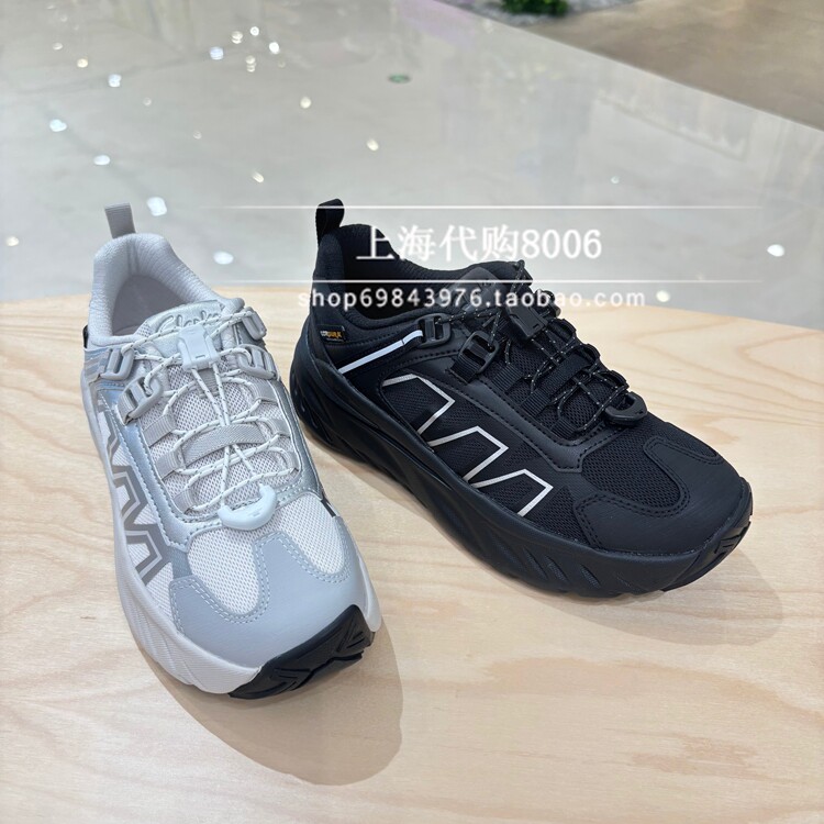 Clarks其乐秋季女复古老爹鞋图片