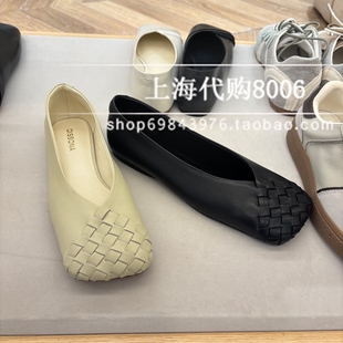 Dissona迪桑娜2026春季女鞋专柜正品方头平跟女单鞋195171 195160