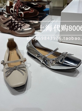 Joy&Peace真美诗2025秋季女鞋蝴蝶结少女芭蕾玛丽珍鞋女单鞋58610