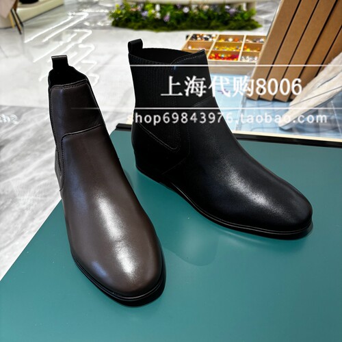 Clarks其乐2025冬季女靴切尔西靴瘦瘦靴女短靴 26184915 26184914