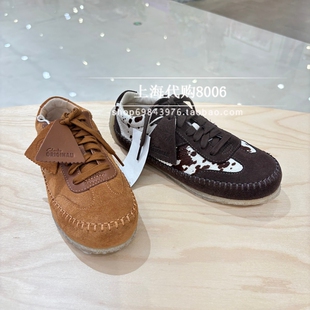 Clarks/其乐2026秋季女鞋复古流苏休闲鞋女单鞋26328102 26328100