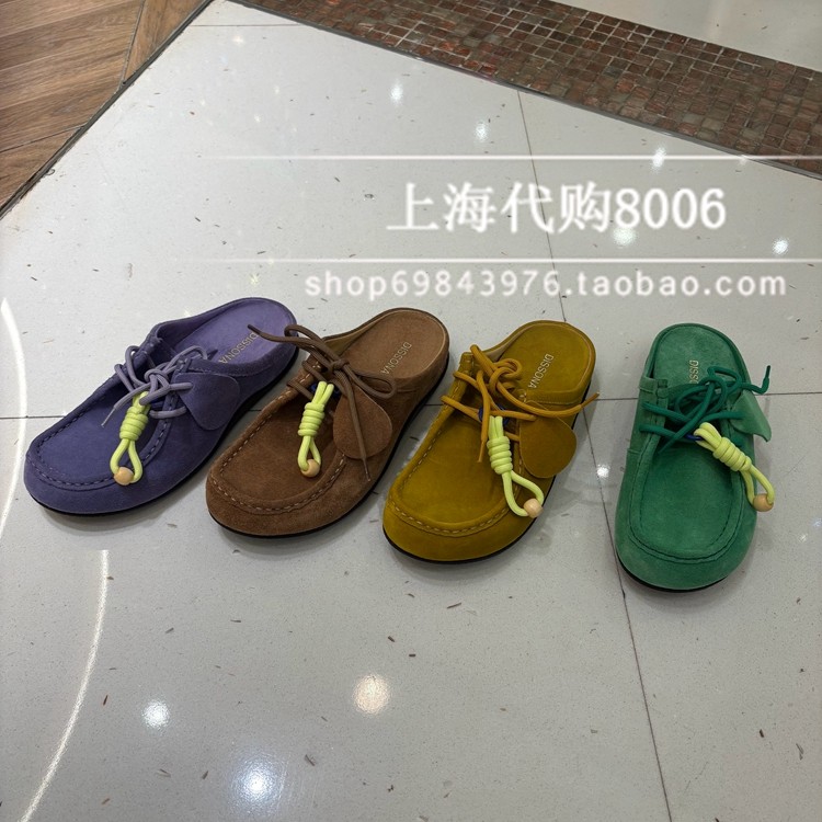 迪桑娜2025秋季女鞋拖鞋勃肯鞋单鞋191220 191250 191289 191230