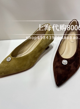 tigrisso/蹀愫2026春季女鞋尖头浅口细跟时装鞋单鞋女TA65534-01