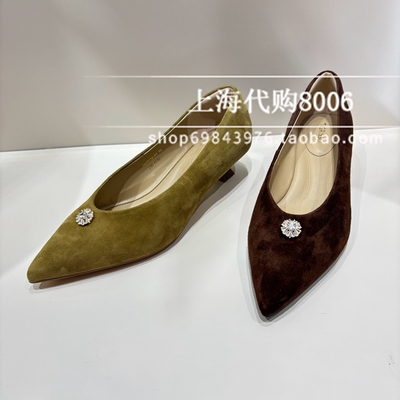 tigrisso/蹀愫2026春季女鞋尖头浅口细跟时装鞋单鞋女TA65534-01