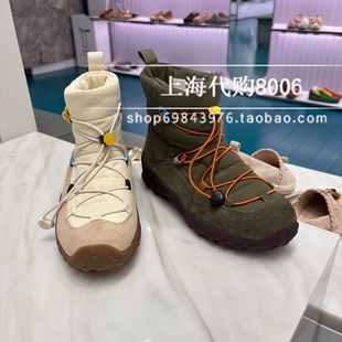 Joy&Peace真美诗2025冬季女鞋加绒保暖短靴厚底雪地靴女靴 41273