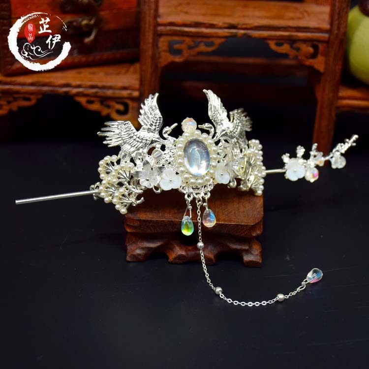 原创 汉服发冠首饰 发簪钗子套装 男女通用魏晋凤马面配饰头饰品|ruв категории Украшения,ювелирные изделия, шпилька - от Buy2taobao.com для оказания профессиональной услуги покупки агента Taobao