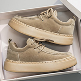 1613-2895-P60复古风男士时尚鞋厚底板鞋百搭休闲运动鞋潮鞋2026，男鞋休闲鞋，星座1613-1