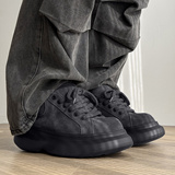 1613-2901-P65厚底运动休闲鞋子男棕色增高休闲鞋百搭潮流面包鞋，男鞋休闲鞋，星座1613-1