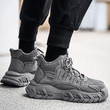 1613-2880-P68高帮男鞋2025新款冬季加绒保暖棉鞋厚底户外工装鞋，男装棉衣，星座1613-1