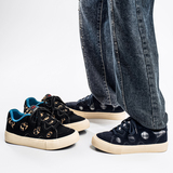 1613-2881-P68豹纹板鞋男百搭休闲耐磨拼色小众面包鞋青年运动26，男鞋休闲鞋，星座1613-1