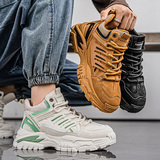 1613-2800-P48登山男鞋2025新款高级感增高港风休闲运动鞋老爹鞋，男鞋休闲鞋，星座1613-1