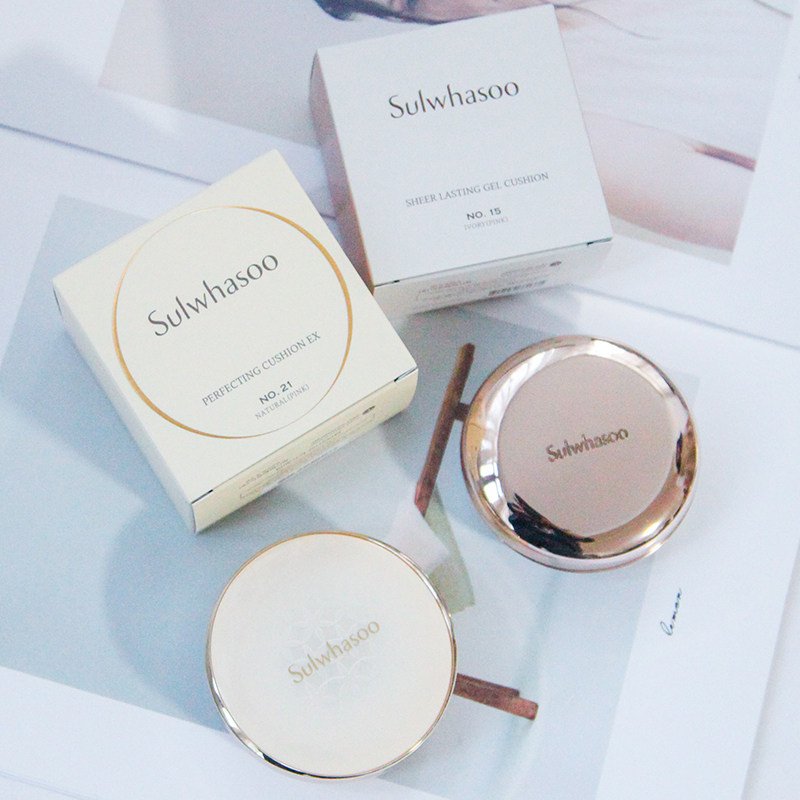 SULWHASOO/雪花秀 气垫bb霜采淡致美养肤梅花粉底粉饼含替换装21#