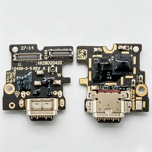 适用摩托罗拉edge X30尾插小板XT2201-2 充电USB开机音量主板排线