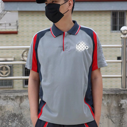 顺工作服夏季速干宽松上装透气