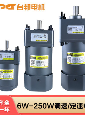 电机6W-250W调速定速减速马达5RK120GN-C+5GN-15K交流220V