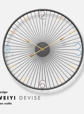 欧式时钟挂钟客厅高档挂表家用大气复古壁钟美式新款时尚挂墙钟表