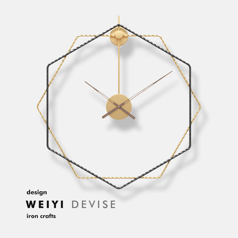 轻奢钟表客厅高档现代简约时钟