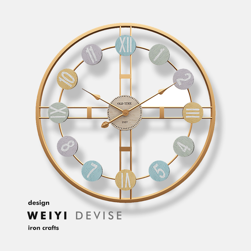 现代简约壁挂钟时钟客厅创意大号