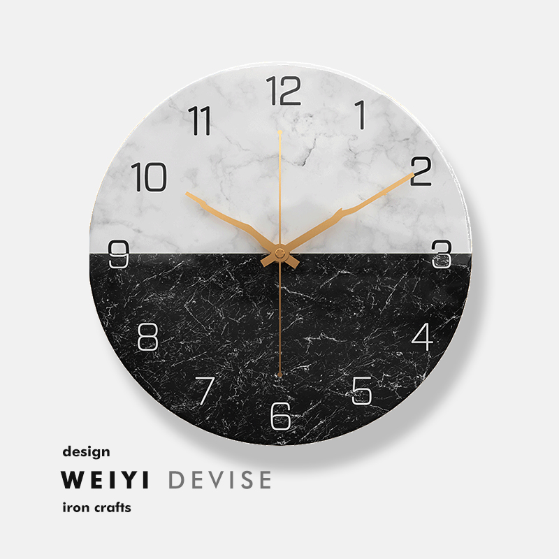 时尚挂钟网红时钟客厅静音钟表