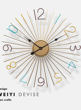 2022新款中式轻奢挂钟现代简约钟表客厅家用时尚艺术大气装饰时钟