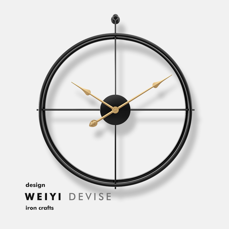钟表现代简约家用创意轻奢时钟