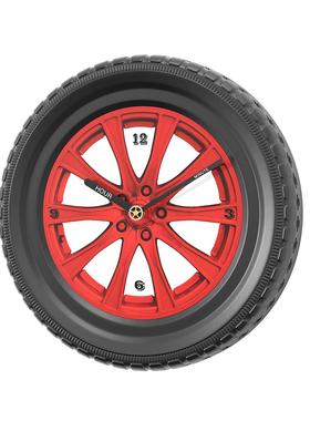 金属轮胎挂钟创意金属挂钟家用客厅