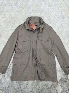 Loro Piana Traveller 亚麻旅行者夹克  美拉德烟草棕