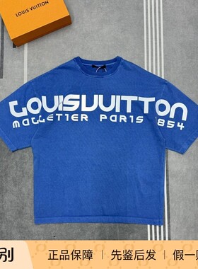 Louis Vuitton路易威登男士超宽松T恤短袖T恤时尚休闲轻奢潮流