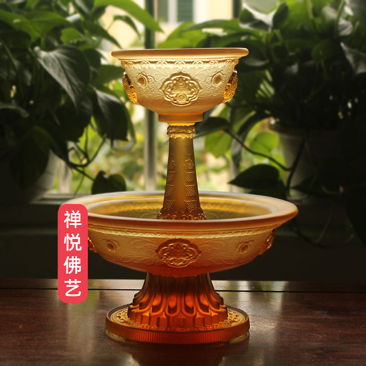 琉璃密宗修行护法杯藏传用品图片