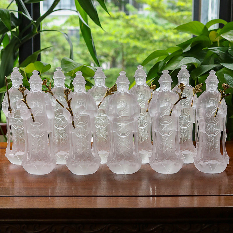 药师佛坛城琉璃八大菩萨佛像供奉观世音菩萨日月光菩萨文殊菩萨