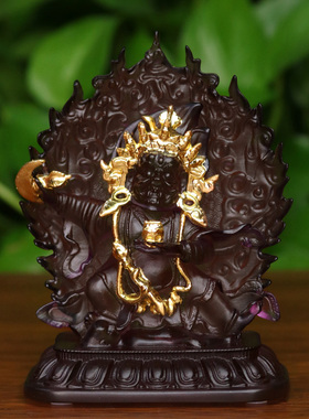 古法琉璃供奉中式客厅摆件