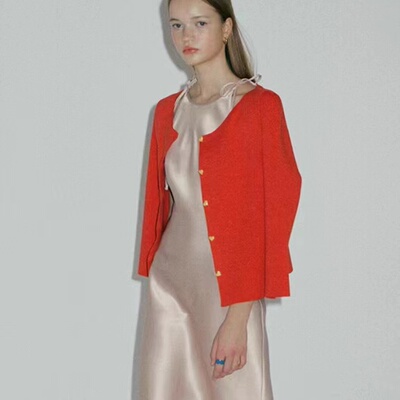 韩国正品直邮overdueflair吊带裙