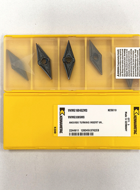 KENNAMETAL肯纳刀片淬火件高硬车刀片VNMG160402MS  KC5010现货出