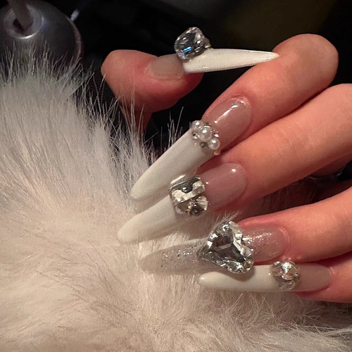 纯手工4.0穿戴甲2025年新款高级感长甲美甲短款中长款假指甲贴片