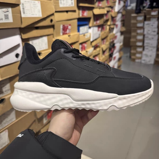 安踏女款鞋二棉薄绒皮面鞋，36.5码，柔软鞋底轻便保暖好打理