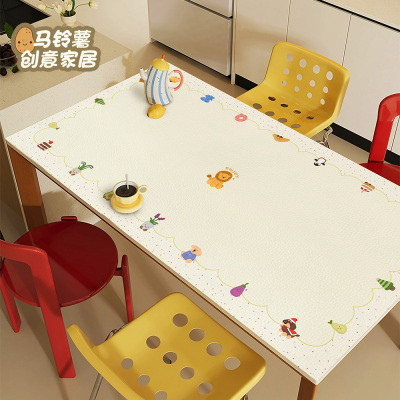 防油防水免洗防烫耐高温皮革桌垫